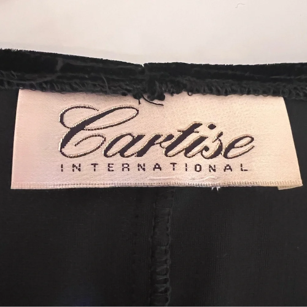 CARTISE Velvet Maxi Dress Sleeveless Draped Formal Evening Cocktail Gown Black - Picture 2 of 16